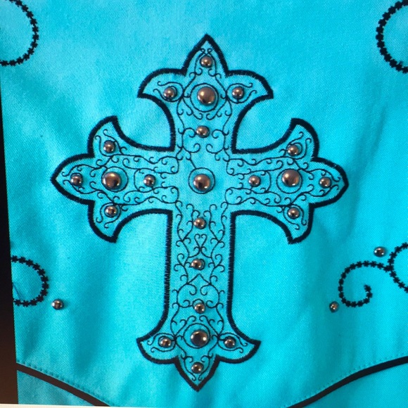 Sculpt women’s western shirt embroidered - Picture 6 of 9